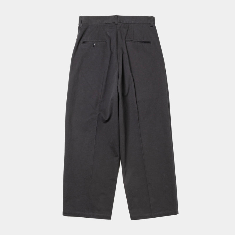 Charcoal High-Waist Slacks (Charcoal)/MW-PT25202 드레스