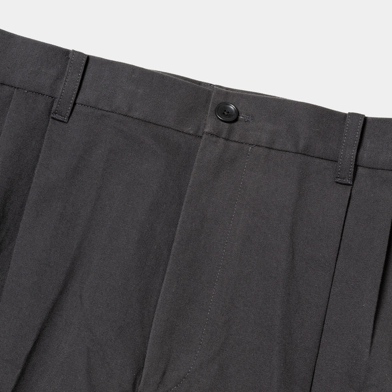 Charcoal High-Waist Slacks (Charcoal)/MW-PT25202 드레스