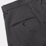 Charcoal High-Waist Slacks (Charcoal)/MW-PT25202 드레스