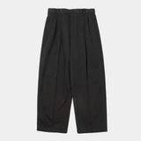 Dress Chino High-waist Slacks (Off Black)/MW-PT25202