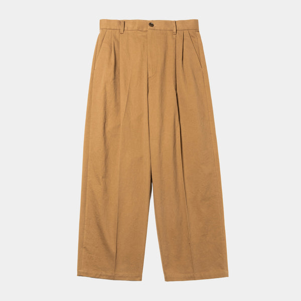 Dress Chino High-waist Slacks (Beige)/MW-PT25202
