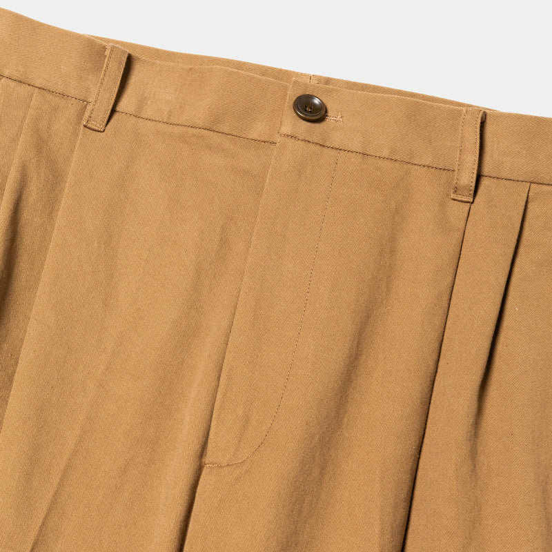 Dress Chino High-waist Slacks (Beige)/MW-PT25202