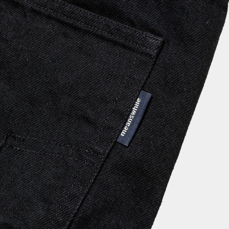 Fade Denim Wrap PT “Flare”(Off Black)/MW-PT25206