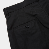 Ambient C/N High-waist Slacks(Off Black)/MW-PT26104