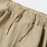 Breathable Linen Easy Pants(Beige)/MW-PT26106