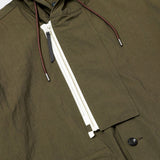Dope Dyed Hooded Blouson (Fog Brown) / MW-SH24101