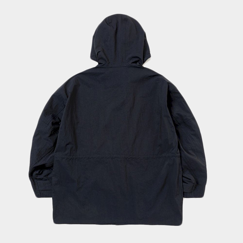 Dope Dyed Hooded Blouson (Off Black) / MW-SH24101