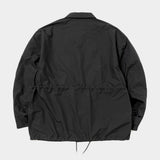 Paper Touch Feather Blouson (Off Black) / MW-SH24102