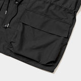 Paper Touch Feather Blouson (Off Black) / MW-SH24102