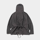 Neutral Hooded Blouson (Charcoal) / MW-SH24202