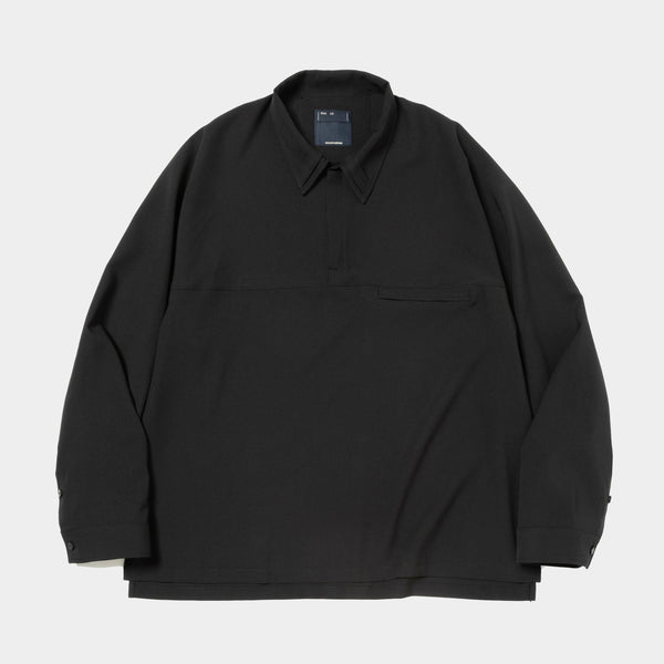 Half-zip Pullover SH(Off Black) / MW-SH25103