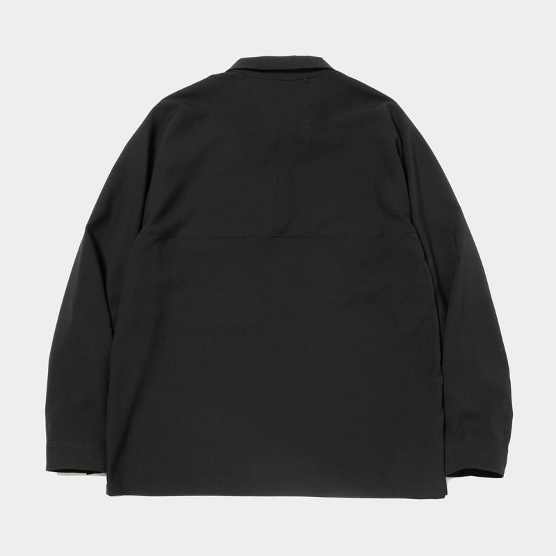 Half-zip Pullover SH(Off Black) / MW-SH25103