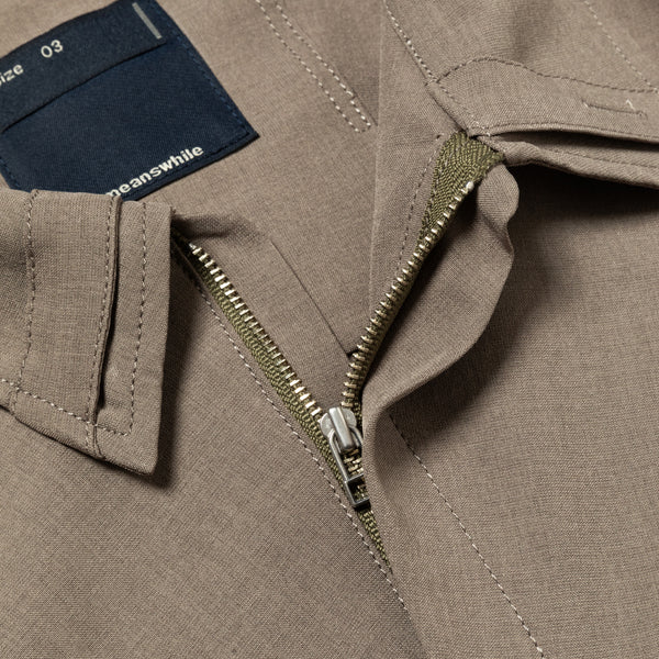 Half-zip Pullover SH(Raw Umber) / MW-SH25103