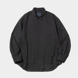 Breathable Side Slit L/S SH(Off Black)/MW-SH25105