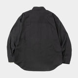 Breathable Side Slit L/S SH(Off Black)/MW-SH25105