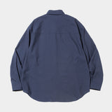 Breathable Side Slit L/S SH(Navy)/MW-SH25105