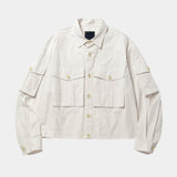 Trinity Chambray Safari Short SH(RGB White)/MW-SH25202