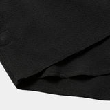 양모 시어 서커 사이드 슬릿 l/S SH (Off Black)/MW-SH25204