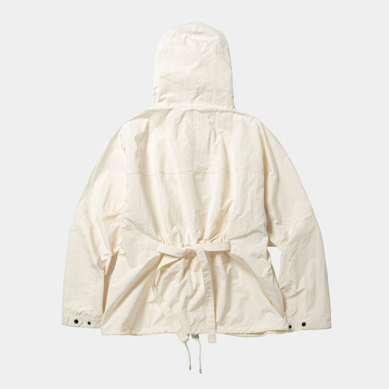 Neutral Hooded Blouson (Off White)/MW-SH25205