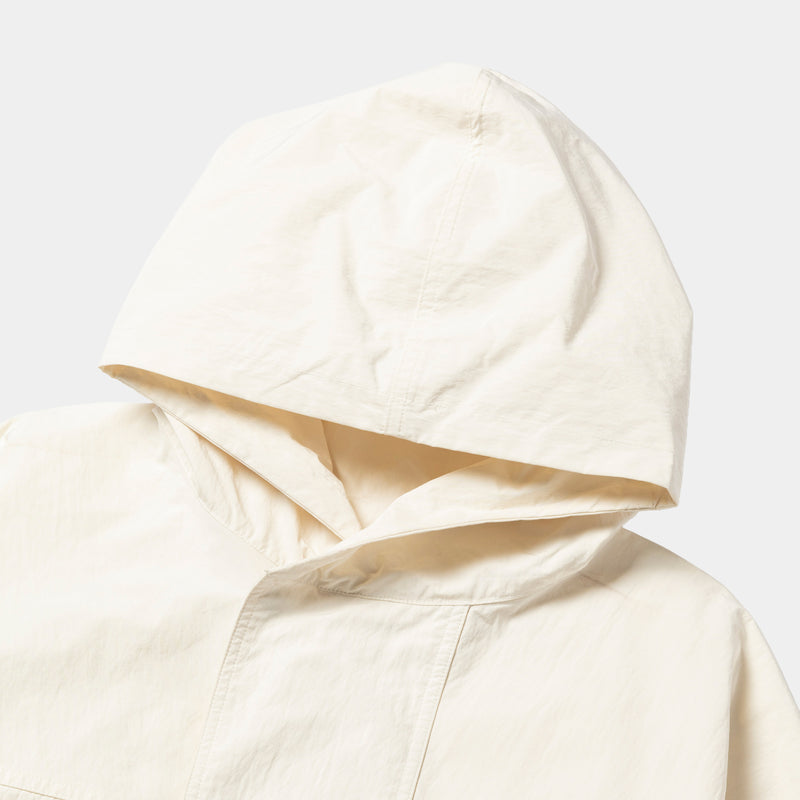 Neutral Hooded Blouson (Off White)/MW-SH25205