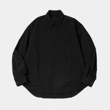 Breathable Side Slit L/S SH(Off Black)/MW-SH26103