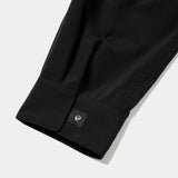 Breathable Side Slit L/S SH(Off Black)/MW-SH26103