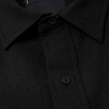 Breathable Linen Luggage S/S SH(Off Black)/MW-SH26104