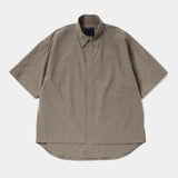 Breathable Side Slit S/S SH(Greige)MW-SH26105