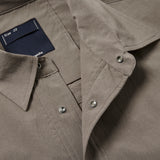 Breathable Side Slit S/S SH(Greige)MW-SH26105