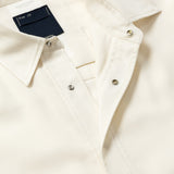Imperial Poplin Side Slit L/S SH(NATURAL STRIPE)/MW-SH26202