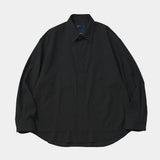 Imperial Poplin Side Slit L/S SH(NATURAL STRIPE)/MW-SH26202