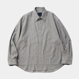 Cotton Wool Side Slit L/S SH(GREY)/MW-SH26206