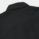 Imperial Poplin Side Slit L/S SH(NATURAL STRIPE)/MW-SH26202