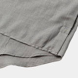 Cotton Wool Side Slit L/S SH(GREY)/MW-SH26206