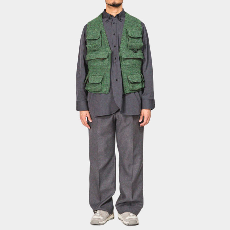 Knit Luggage Vest (Brown) / MW-KT23202
