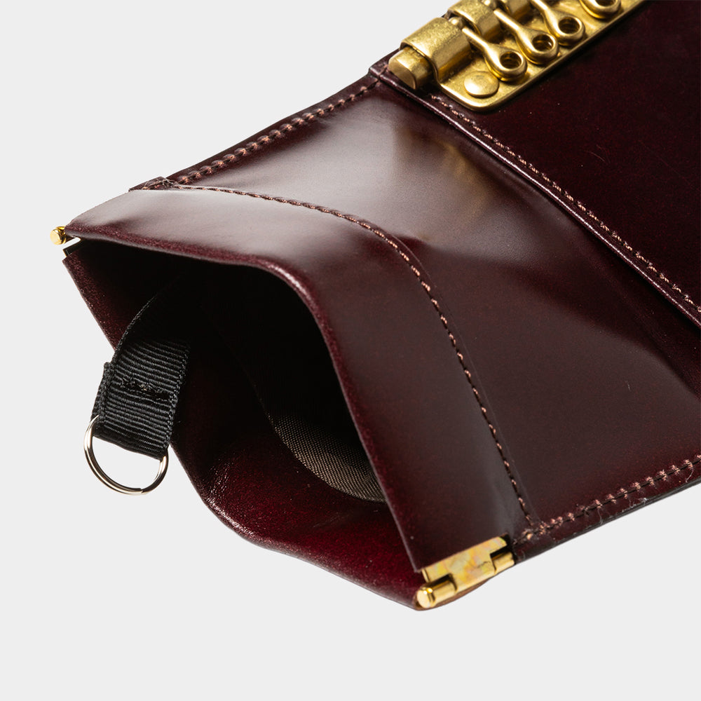 Cordovan Key Case(WINE)/MW-AC25232 – meanswhile 公式オンラインストア