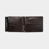 Crocodile leather Money Clip(OFF BLACK)/MW-AC25233