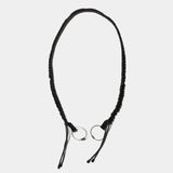 Bungee Leather Neck Strap(Off Black)/MW-AC23211