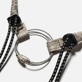 Bungee Leather Neck Strap(Light Grey)/MW-AC23211