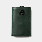 【Special Offer】Wax Leather Minimal Wallet (D.Green) / MW-AC22105