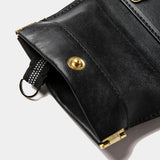 Wax Leather Key Case (Black) / MW-AC22106