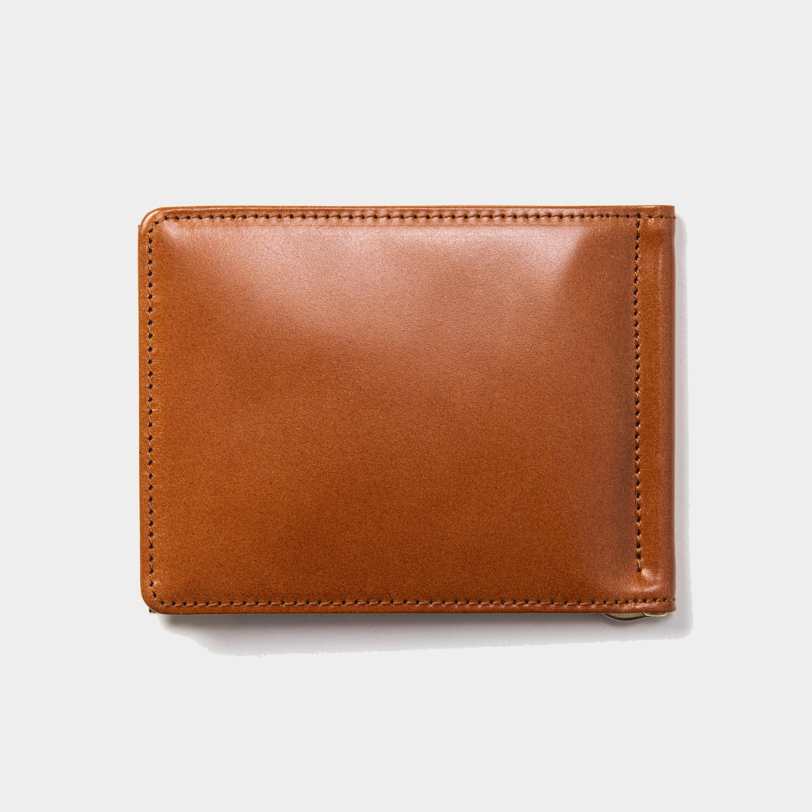 meanswhile ブラウンレザーマネークリップ Cordovan Money Clip(CAMEL)/MW-AC23301 – meanswhile 公式オンライン