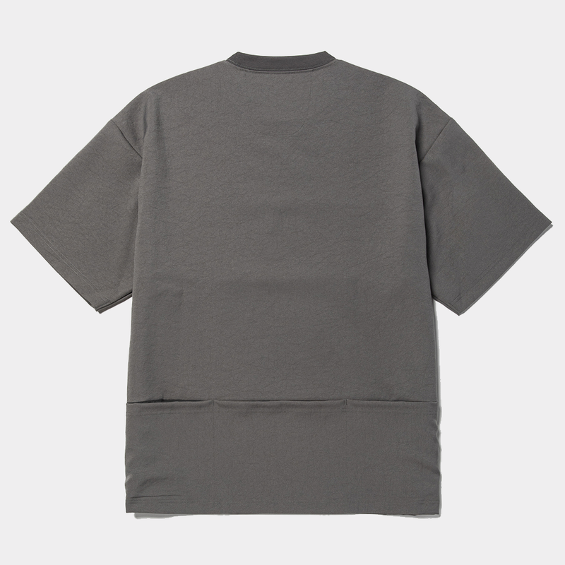 Packable Pocket Tee(Charcoal)/MW-CT23109