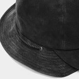 【Special Offer】Suede Split Hat (Black) / MW-HT21204