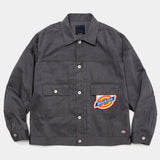 Pleated Sleeve Blouse×Dickies® (Charcoal) / MW-JKT21205