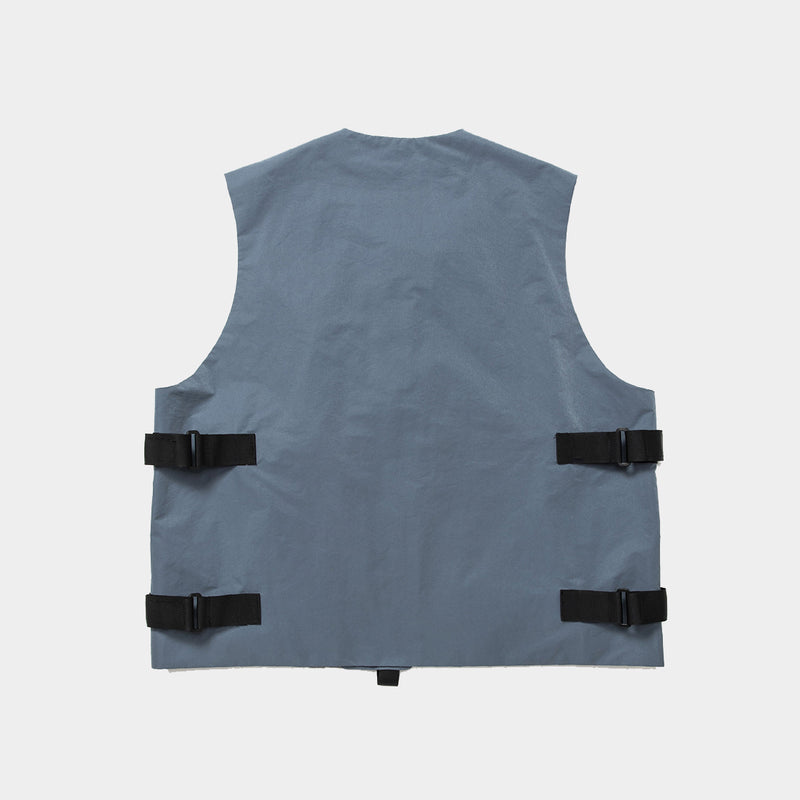 Crisp Nylon Body Armor Vest (Blue Grey) / MW-JKT22109