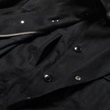 Denim Double Collar JKT(Black Denim)/MW-JKT23101