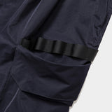 Crisp Nylon Luggage Cargo Shorts (D.Navy) / MW-PT22105