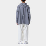 Dry-Rip Shirt Hoodie (Grey) / MW-SH22102