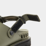 Overwrap Square Sandals Vibram® Sole (Khaki) / MW-SHOES22201